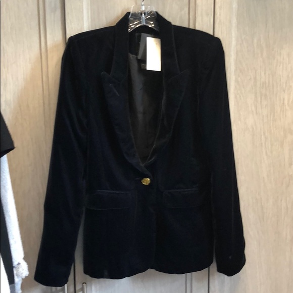Smythe Jackets & Blazers - Navy velvet blazer. Never worn